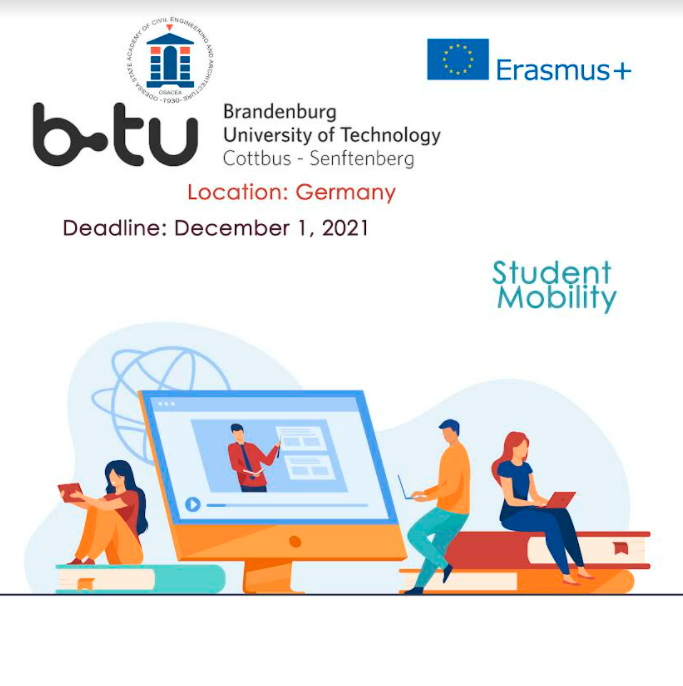 Изображение Конкурс на прохождение обучения по проекту академической мобильности (Erasmus+ KA1) 2021