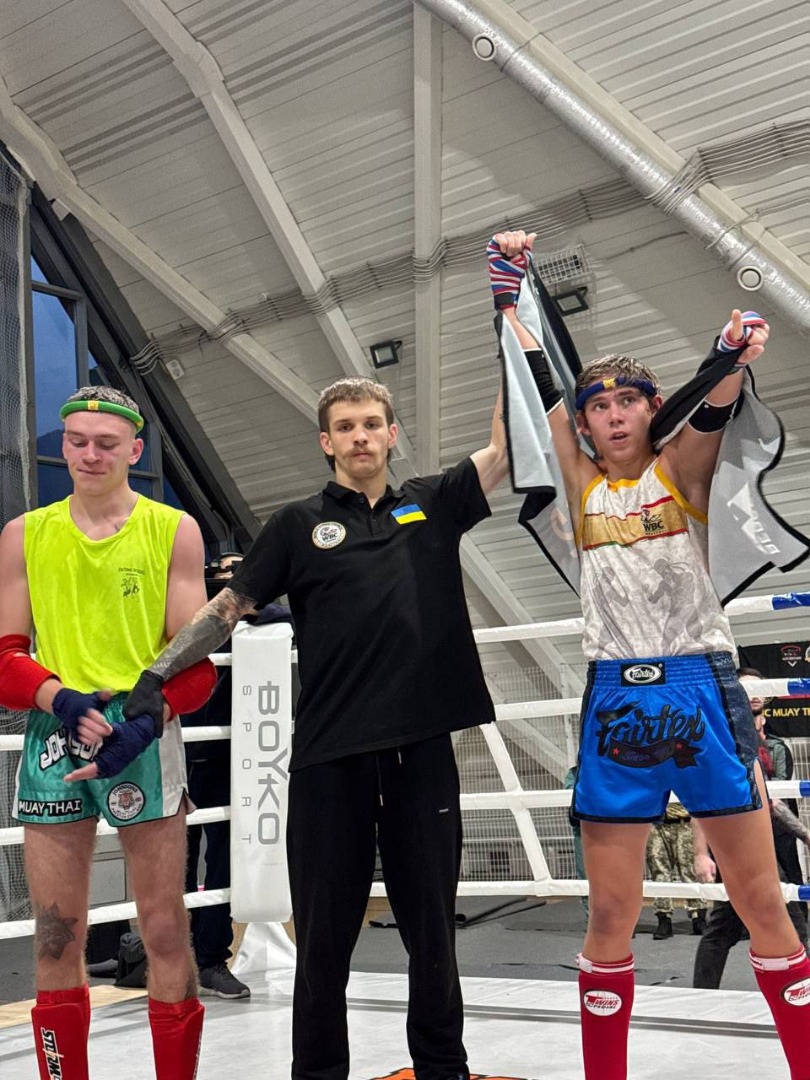 Image First place with WBC MuayThai 2025