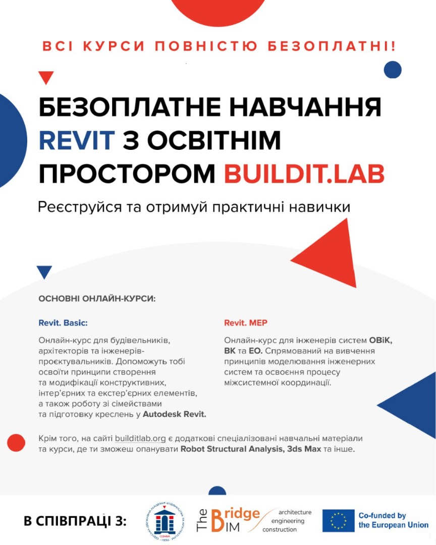 Зображення Освітній простір – buildit.lab запрошує студентів та викладачів ОДАБА до навчання 2025