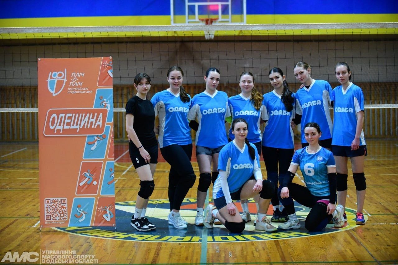 Image ODABA"s victory in the student volleyball league 2026